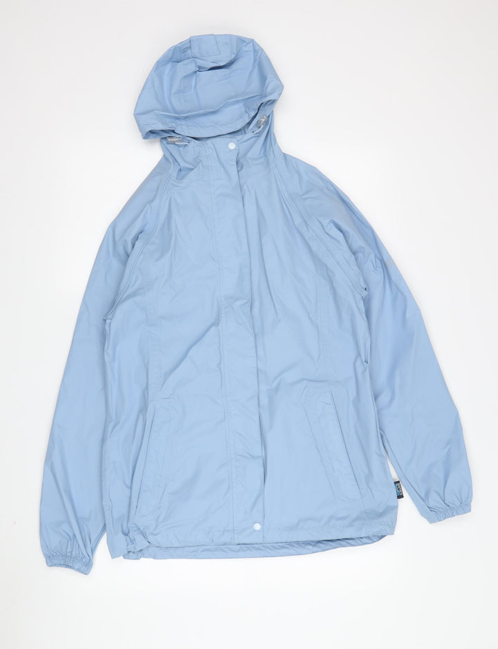 Regatta Women's Blue Waterproof Hooded Jacket Size 10