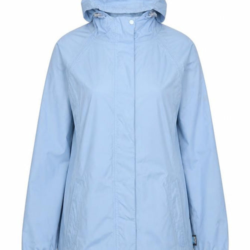 Regatta Women's Blue Waterproof Hooded Jacket Size 10