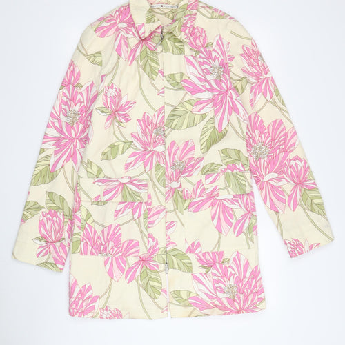 Tommy Hilfiger Women's Floral Cotton Jacket M Multicoloured