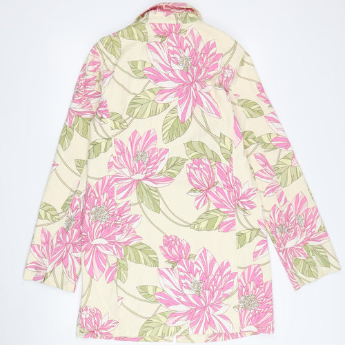 Tommy Hilfiger Women's Floral Cotton Jacket M Multicoloured