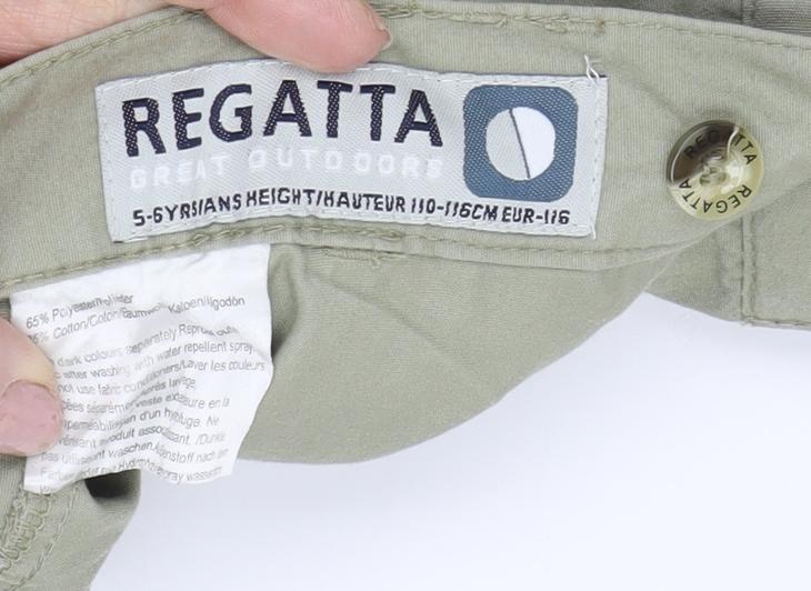 Regatta Boys Beige Cargo Shorts Size 5-6 Years Summer