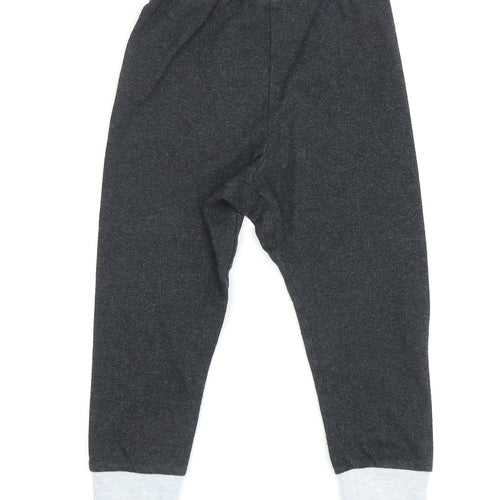 Marvel Boys Black Pyjama Pants Size 5 Superhero Sleepwear