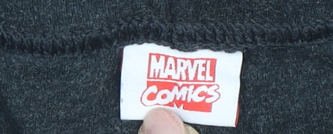 Marvel Boys Black Pyjama Pants Size 5 Superhero Sleepwear