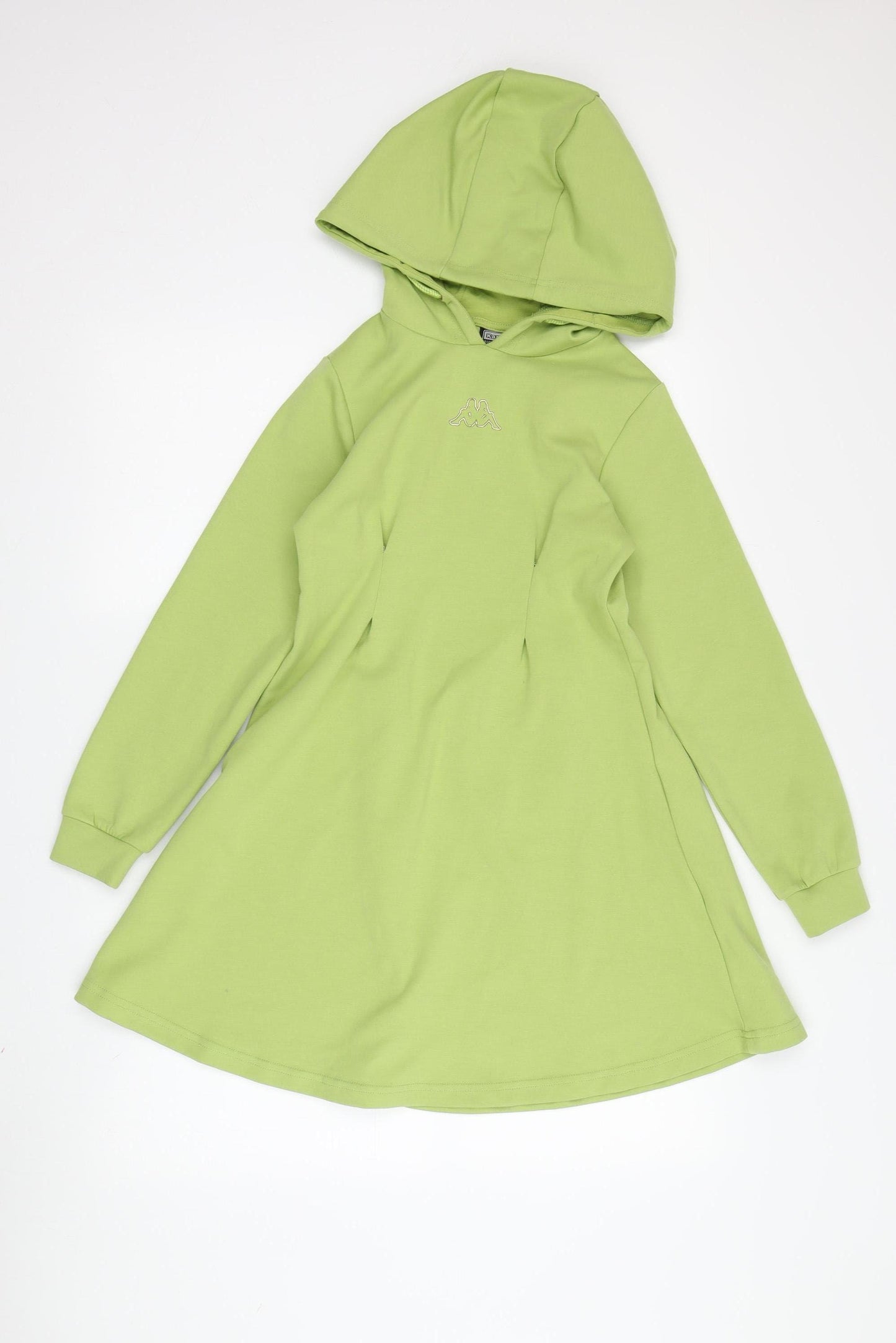 Kappa Girls Green Hooded A-Line Dress 9-10 Years