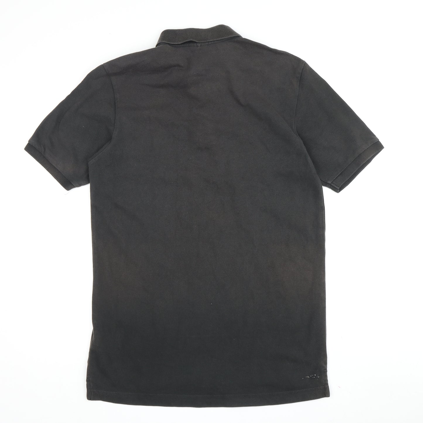 Adidas Men's Black Polo Shirt Size M Cotton