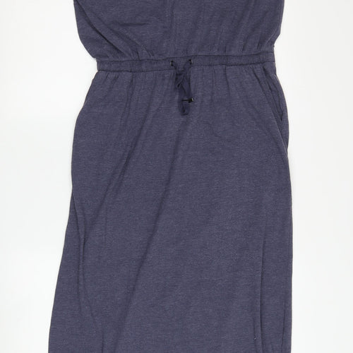 s.Oliver Women's Blue Midi T-Shirt Dress Size 10