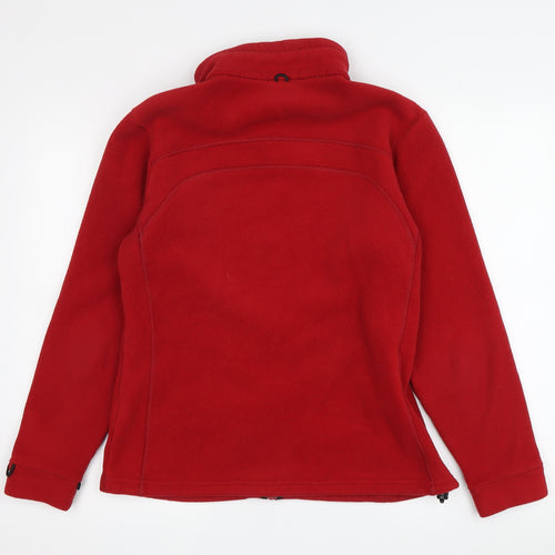 Lowe Alpine Women Red Fleece Jacket Size S Outdoor