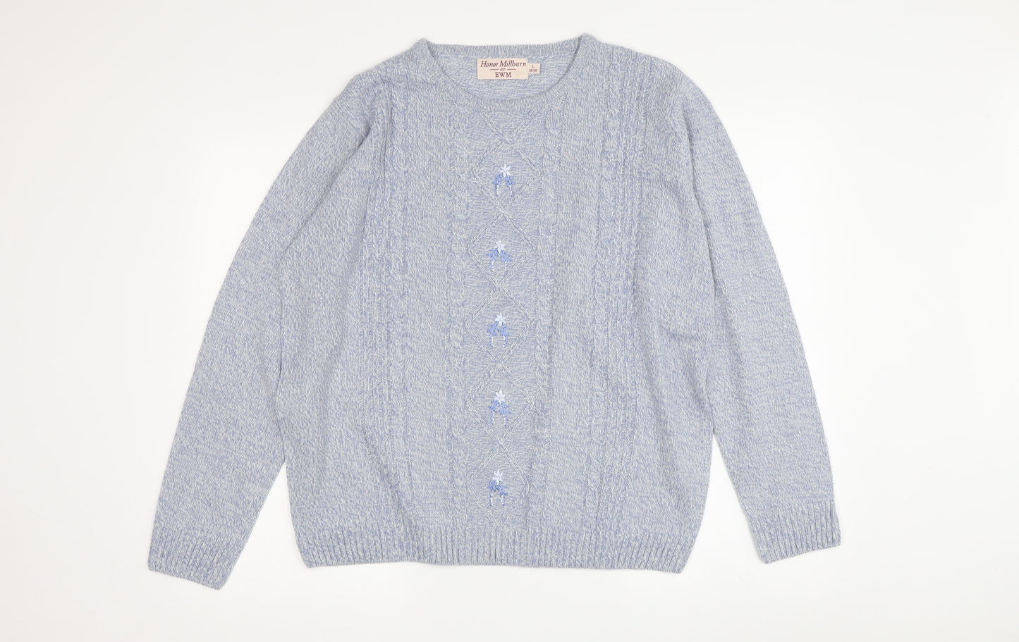 Honor Millburn Women's Blue Pullover Jumper Size L