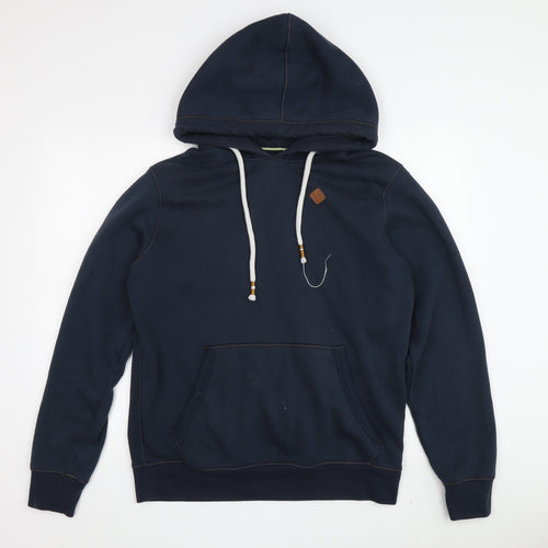 Jack & Jones Men's Blue Medium Pullover Hoodie