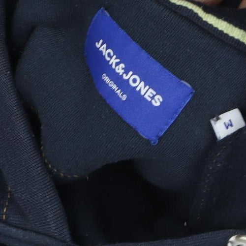Jack & Jones Men's Blue Medium Pullover Hoodie
