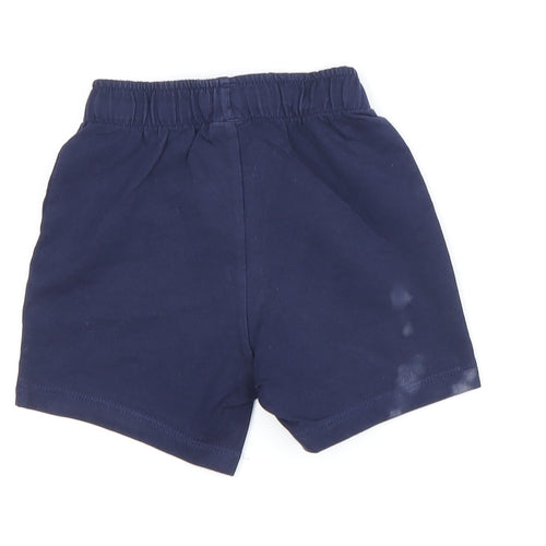 Puma Blue Baby Shorts, Unisex, 12-18m, Cotton, Play