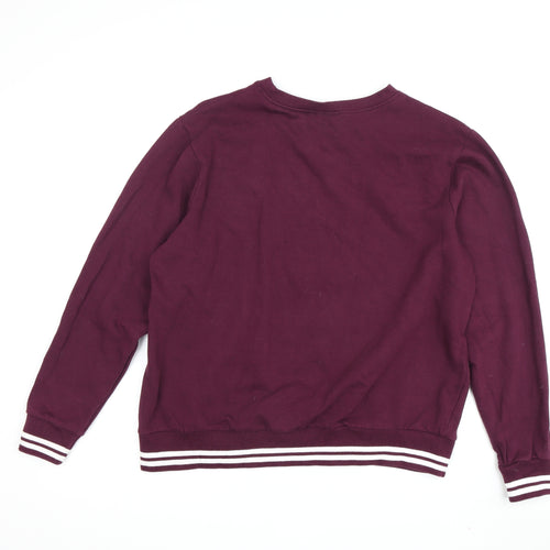 Harry Potter Unisex Kids Purple Hogwarts Sweatshirt 13-14 Years