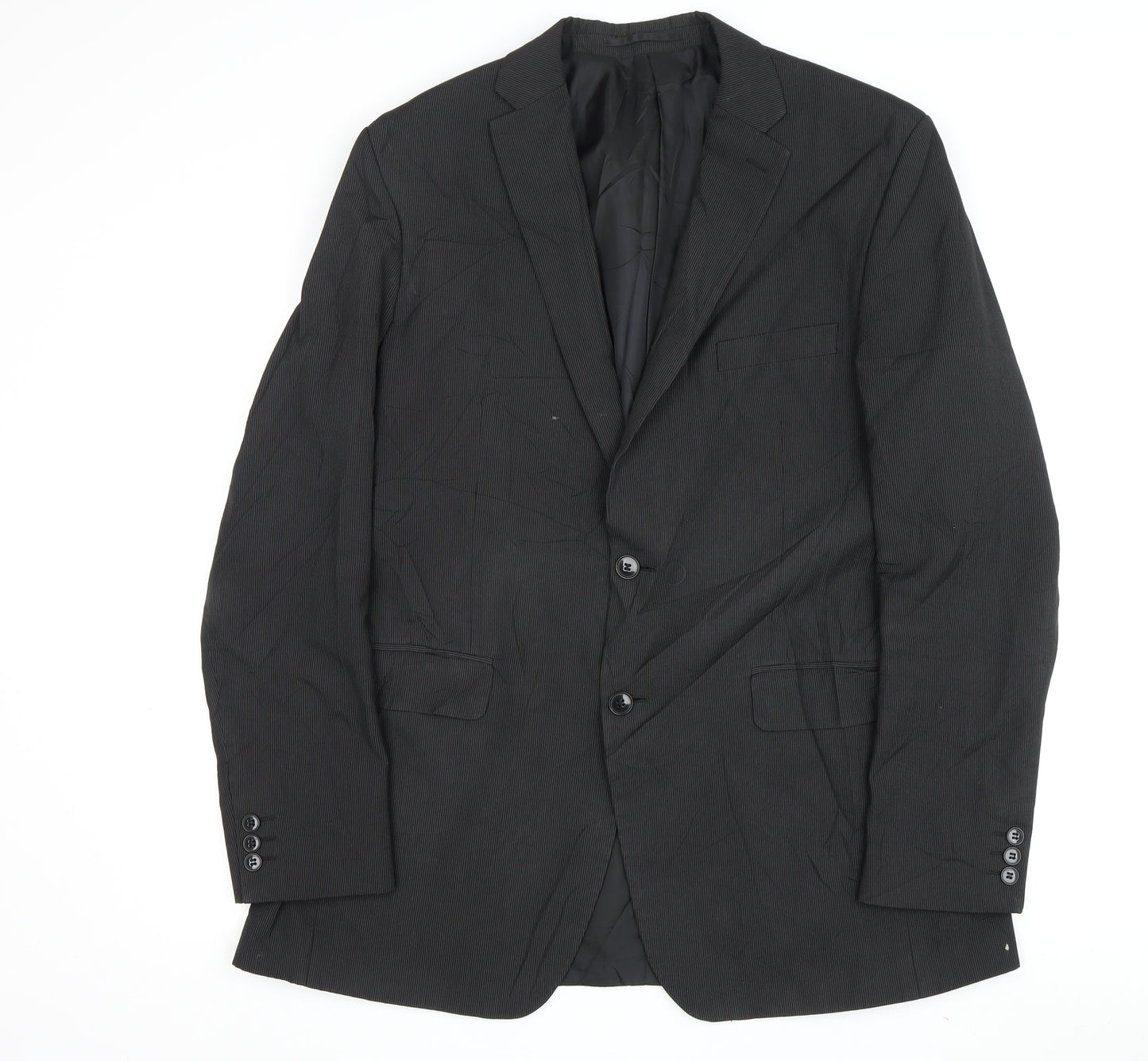 Thomas Nash Men's Black Blazer 42 Long Jacket Elegant Formal