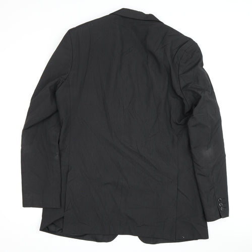 Thomas Nash Men's Black Blazer 42 Long Jacket Elegant Formal