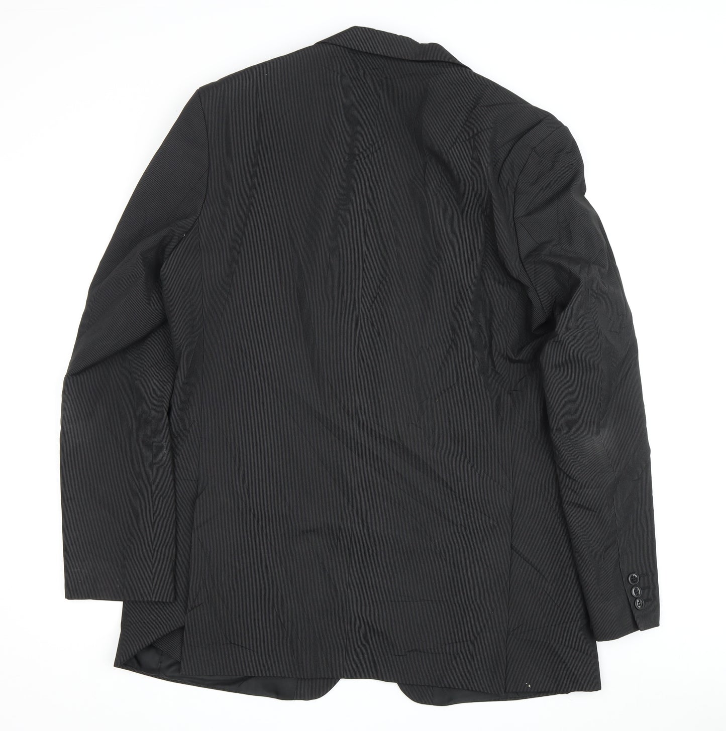 Thomas Nash Men's Black Blazer 42 Long Jacket Elegant Formal