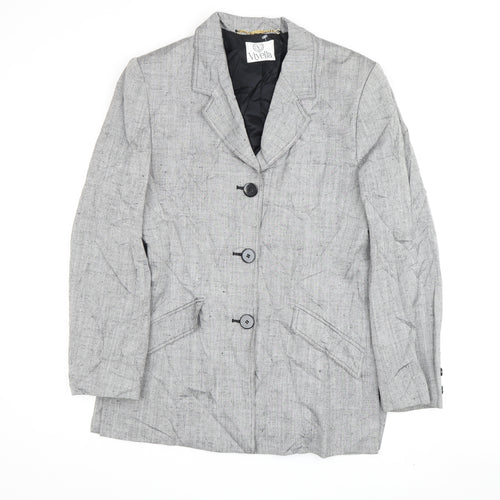 Viyella Women's Grey Blazer, Size 12, Business Attire