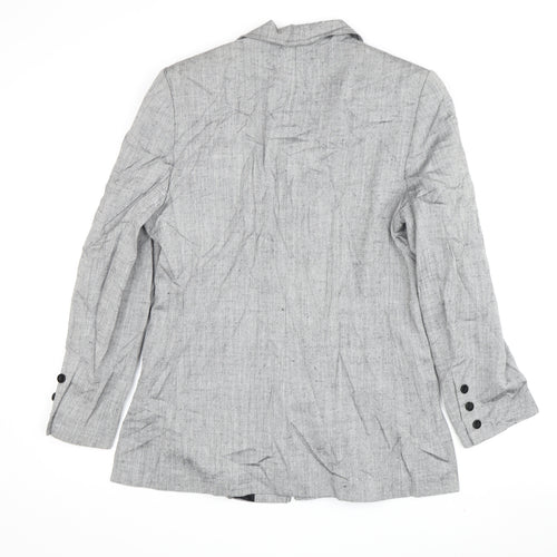 Viyella Women's Grey Blazer, Size 12, Business Attire