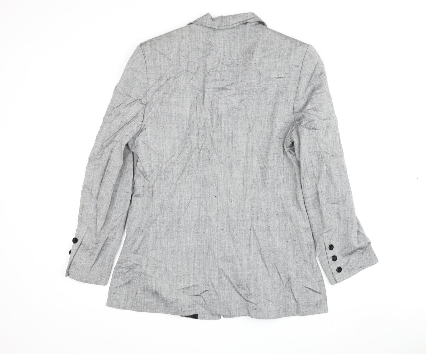 Viyella Women's Grey Blazer, Size 12, Business Attire