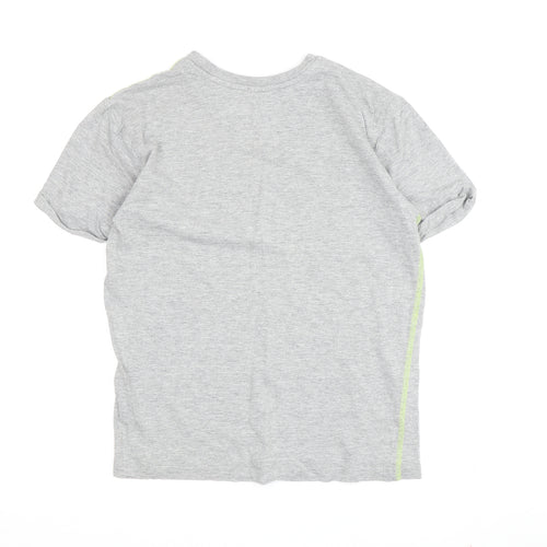 Penguin Grey Boys T-Shirt 12-13 Years, Graphic Print, Lightweight