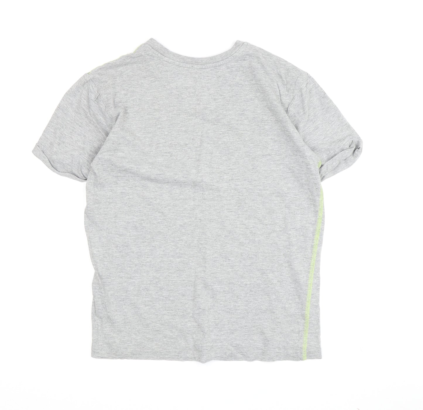 Penguin Grey Boys T-Shirt 12-13 Years, Graphic Print, Lightweight