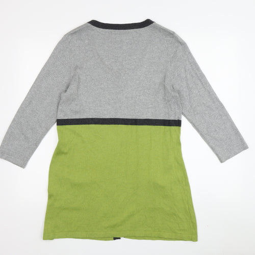 Laura Ashley Women's Grey Cardigan Size 16