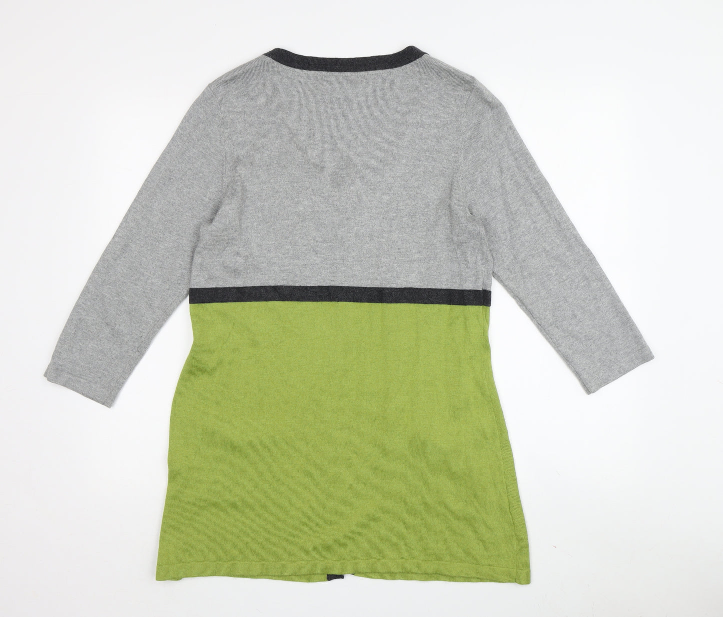 Laura Ashley Women's Grey Cardigan Size 16