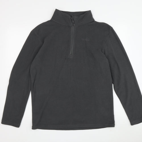 Peter Storm Men's Black Fleece Pullover Sweatshirt S