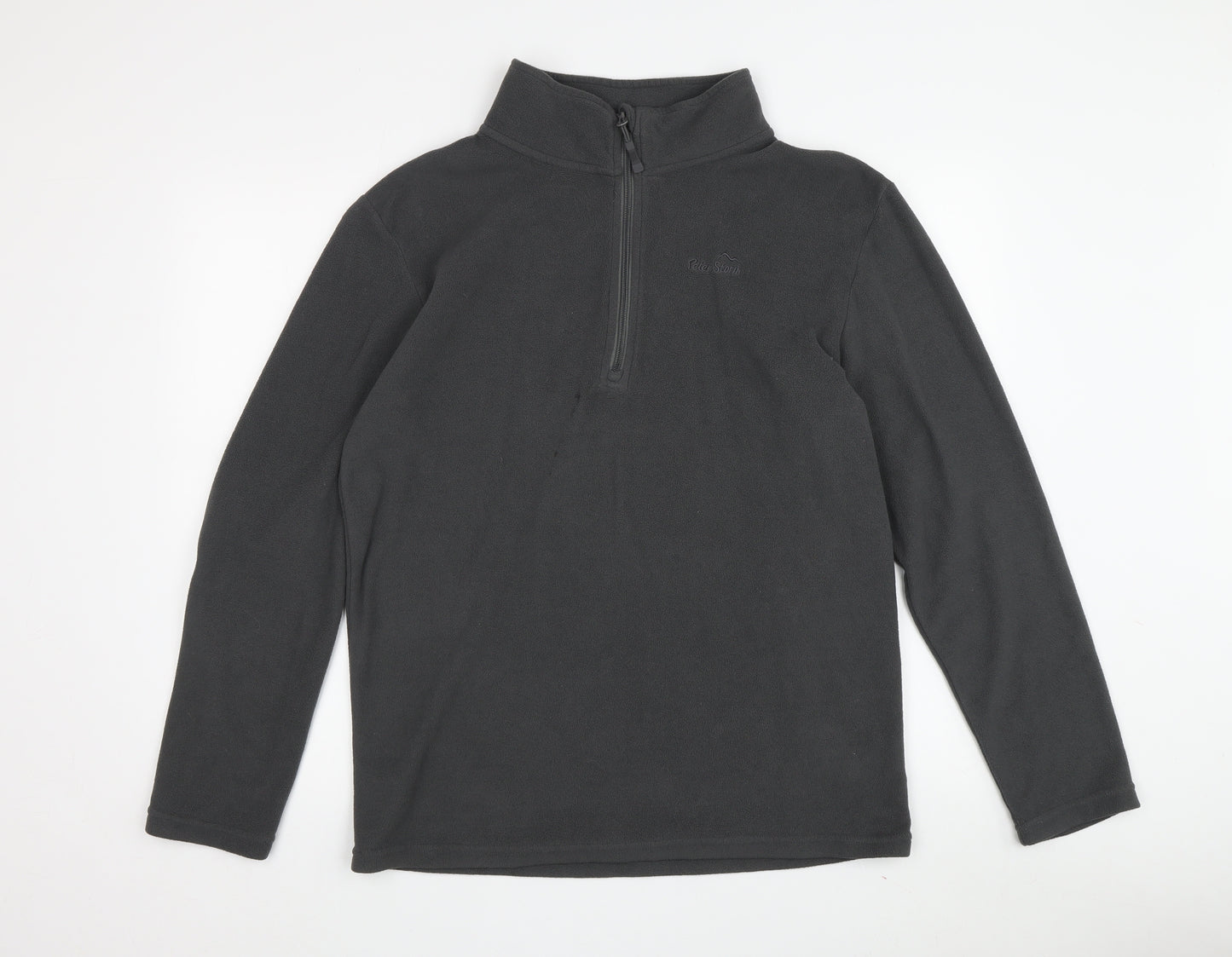 Peter Storm Men's Black Fleece Pullover Sweatshirt S