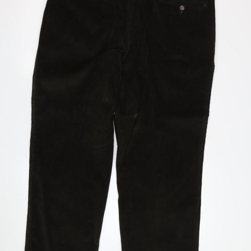 Guise Men's Black L Corduroy Trousers