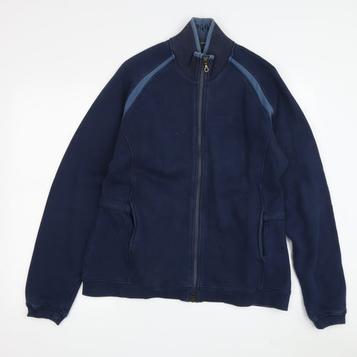 Toggi Women's Blue Cotton Jacket, Size 12, Casual Style