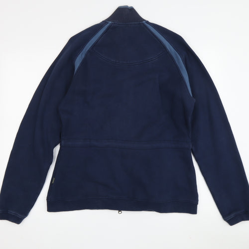 Toggi Women's Blue Cotton Jacket, Size 12, Casual Style