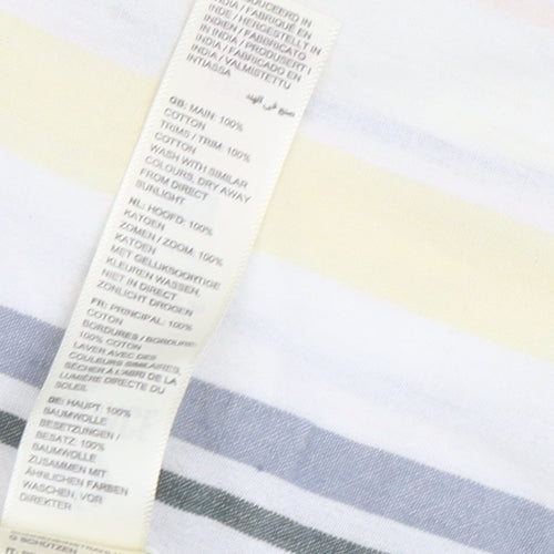 FatFace Women's Multicoloured Striped Nightshirt UK 8