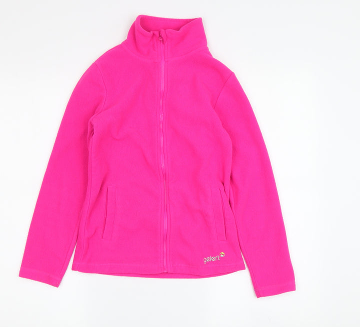Gelert Girls Pink Fleece Jacket, 9-10 Years, Casual Wear