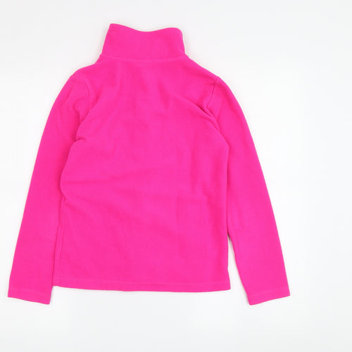 Gelert Girls Pink Fleece Jacket, 9-10 Years, Casual Wear