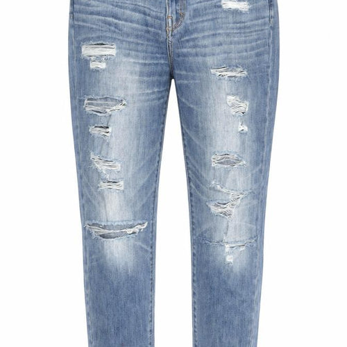 Abercrombie & Fitch Women's Blue Skinny Jeans - Size 4