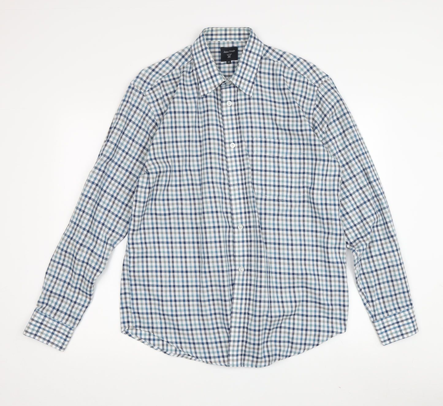 James Pringle Men's Check Shirt Multicoloured Size M