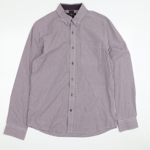 Jeff Banks Men's Multicoloured Check Shirt, M