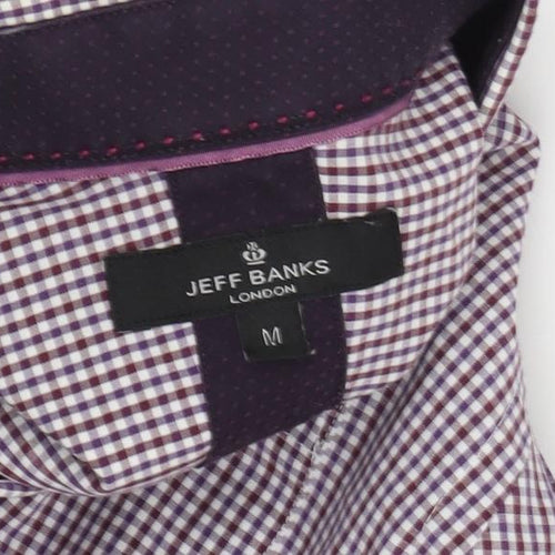 Jeff Banks Men's Multicoloured Check Shirt, M