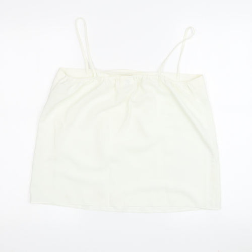 Amari Women's White Camisole Tank Top Size 16