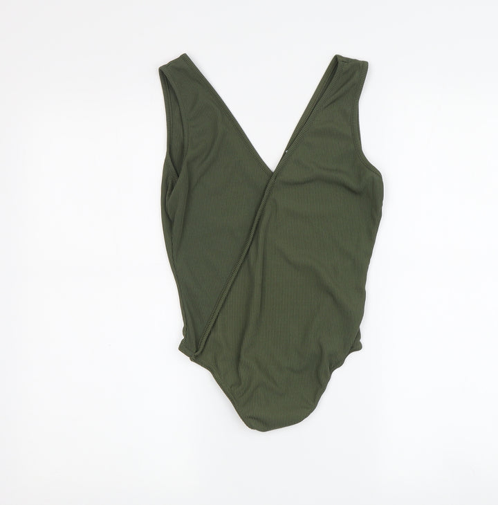 Firetrap Women's Green One Piece Swimsuit S Stylish