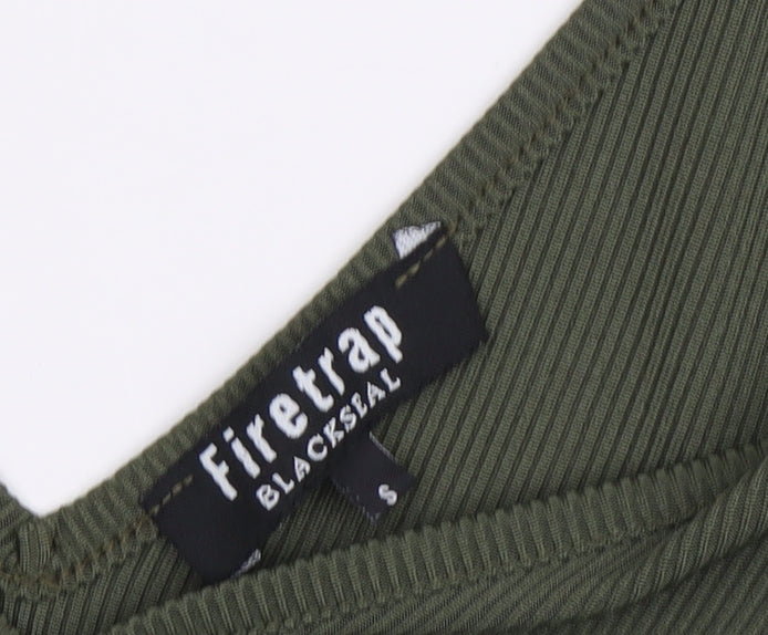 Firetrap Women's Green One Piece Swimsuit S Stylish