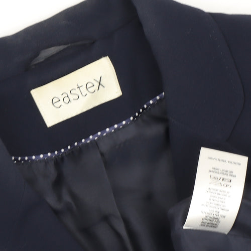 Eastex Women's Blue Blazer Size 14 Classic Business
