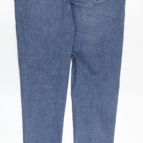 New Look Women's Blue Skinny Jeans Size 14
