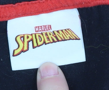 Marvel Spider-Man Men's 2XL Pyjama Top Black/Red
