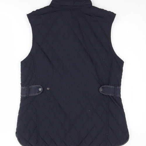 Crew Clothing Co. Women's Black Quilted Waistcoat Size 12