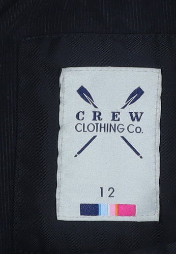 Crew Clothing Co. Women's Black Quilted Waistcoat Size 12