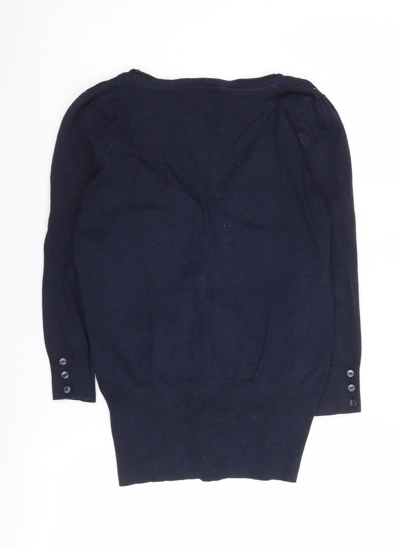 Red Herring Women's Blue Cardigan Size 8