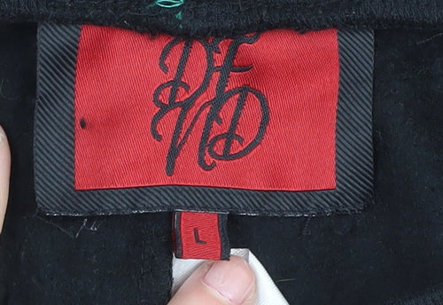 DFND Men's Black Sweat Shorts, Size L Casual Gym Wear
