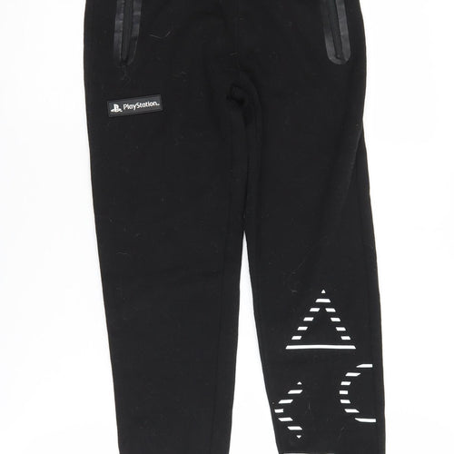 PlayStation Boys Black Jogger Trousers 9-10 Years