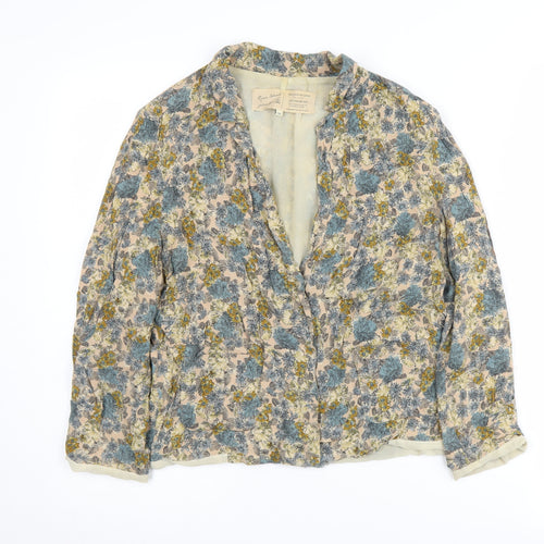 River Island Women's Floral Blazer Multicoloured Size 10
